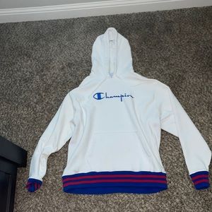 White champion sweater